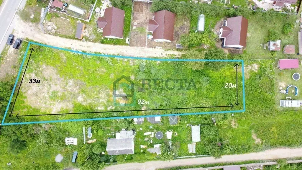 Участок, 22 сот., 0 - Фото 1