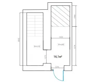 Торговая площадь в Москва ул. Дмитрия Ульянова, 24 (16 м) - Фото 2