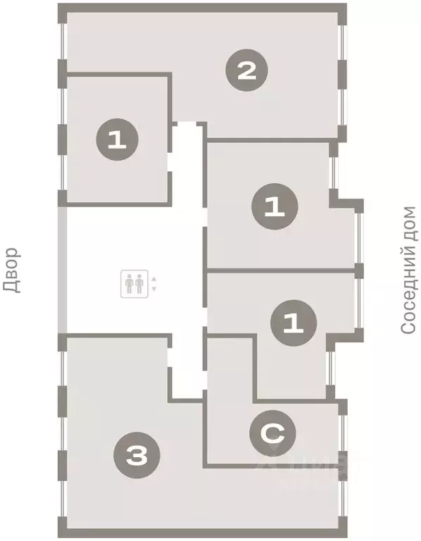 1-к кв. Свердловская область, Екатеринбург пер. Торфяной, 4 (39.6 м) - Фото 2