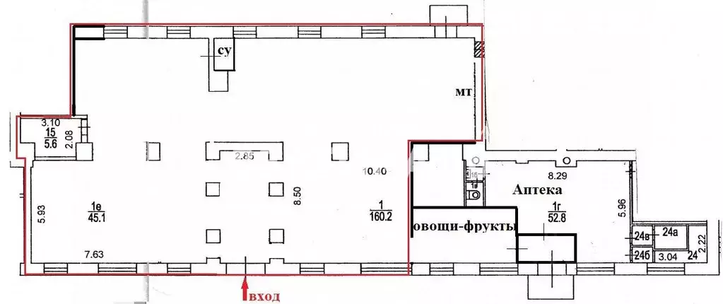 Помещение свободного назначения в Москва 5-я Кожуховская ул., 9 (300 ... - Фото 1