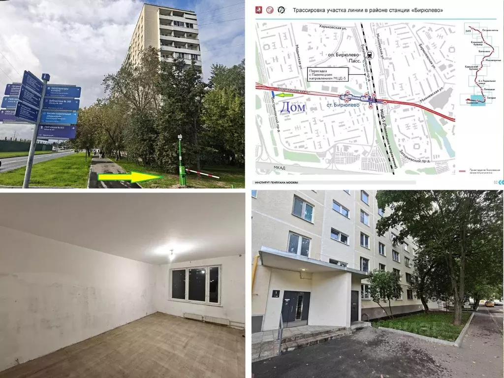 3-к кв. Москва Востряковский проезд, 9 (59.0 м) - Фото 1