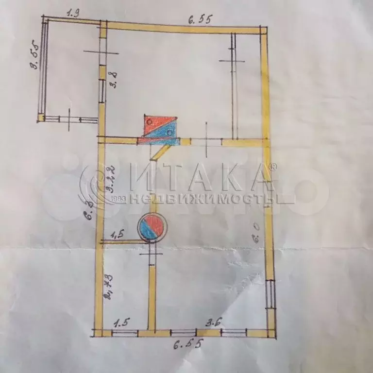 Дом 49,5 м на участке 12 сот. - Фото 0