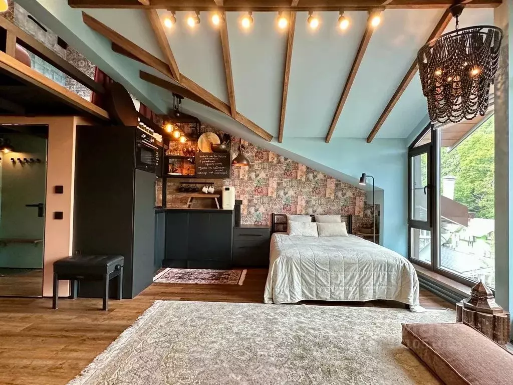 1-к кв. Краснодарский край, Сочи Красная Поляна пгт, ул. ... - Фото 2