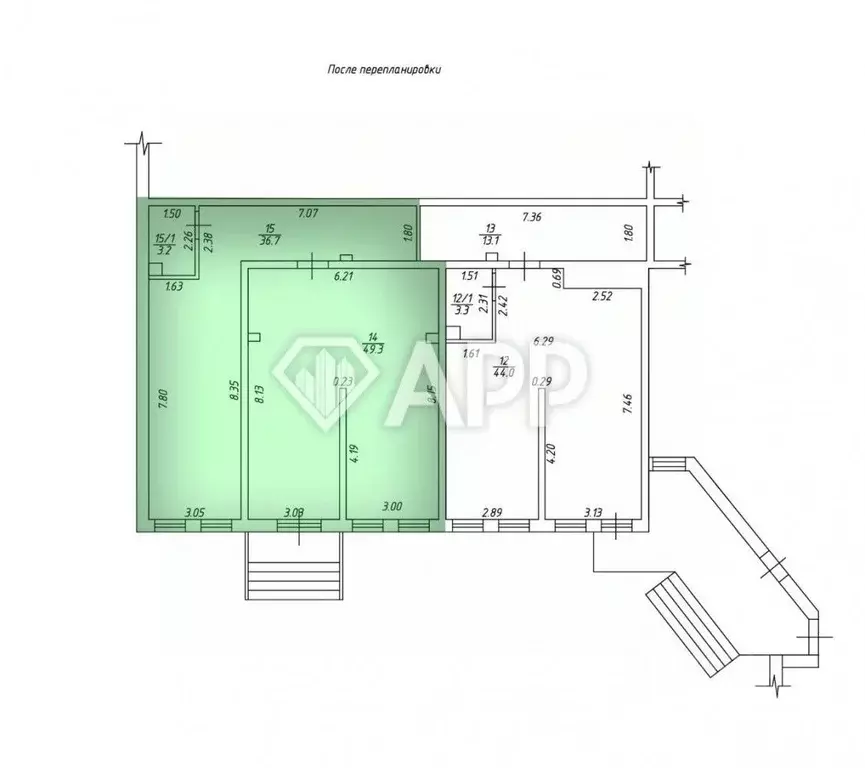 Офис в Краснодарский край, Краснодар ул. Стасова, 10 (89 м) - Фото 2