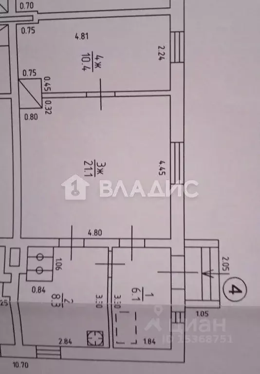 2-к кв. Калининградская область, Гурьевский муниципальный округ, пос. ... - Фото 2