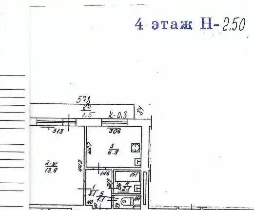 1-к кв. Калининградская область, Калининград ул. Ивана Земнухова, 10 ... - Фото 2