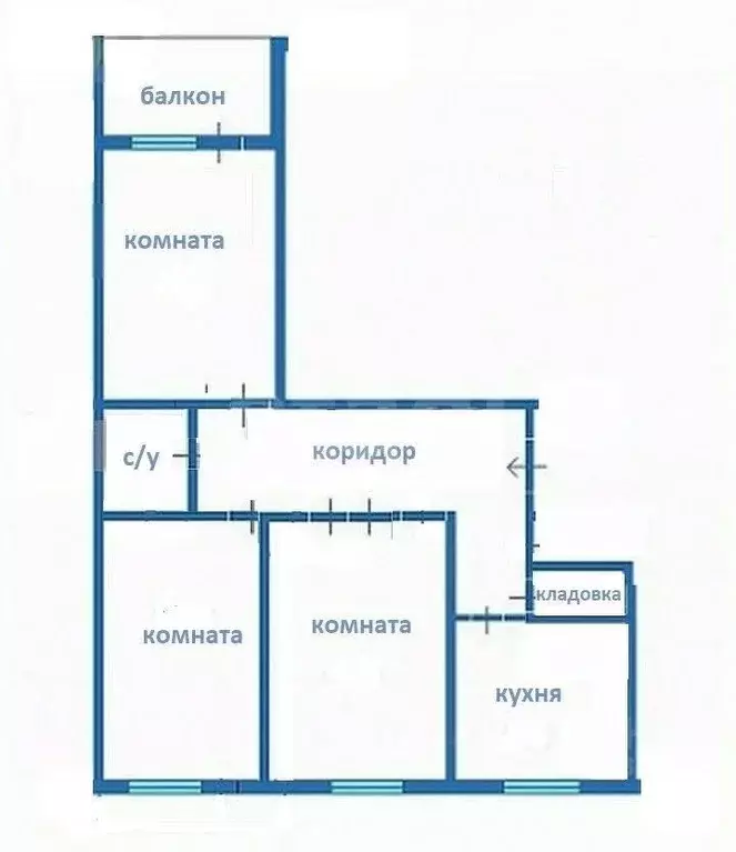 3-к кв. Приморский край, Владивосток Артековская ул., 1 (66.6 м) - Фото 1