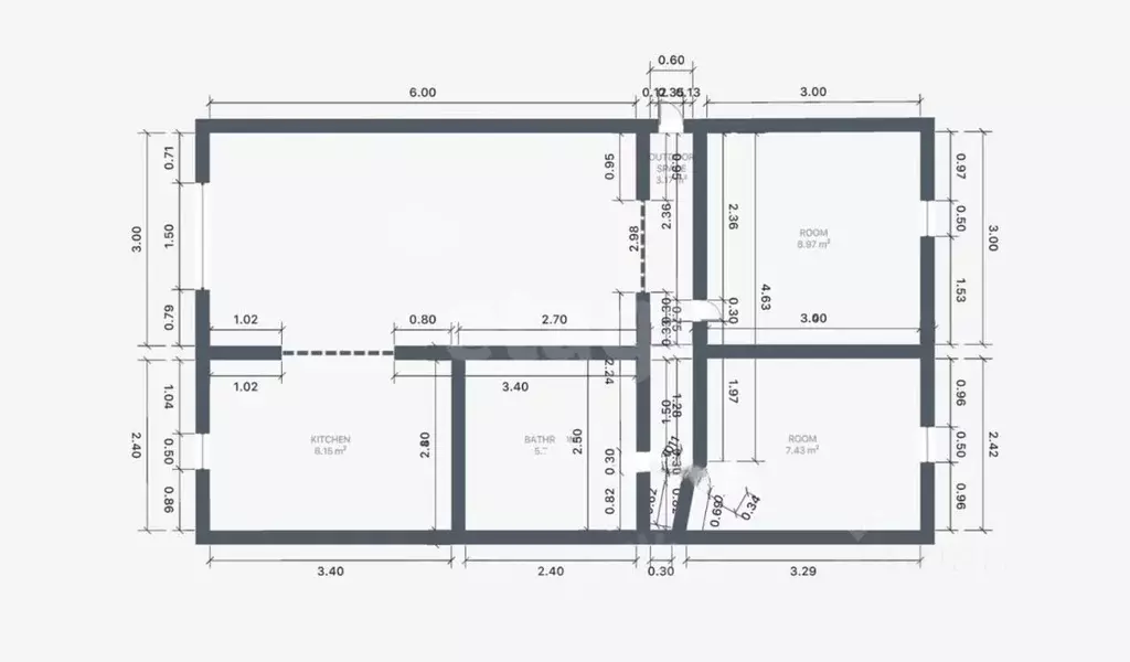 3-к кв. Сахалинская область, Южно-Сахалинск городской округ, с. ... - Фото 2