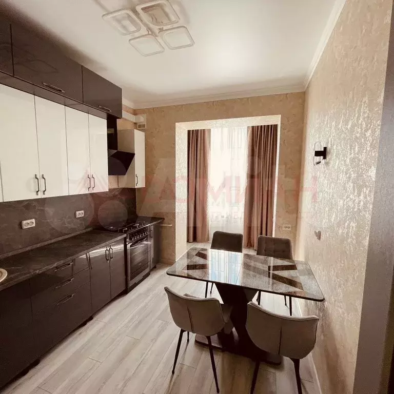 1-к. квартира, 37 м, 1/4 эт. - Фото 1