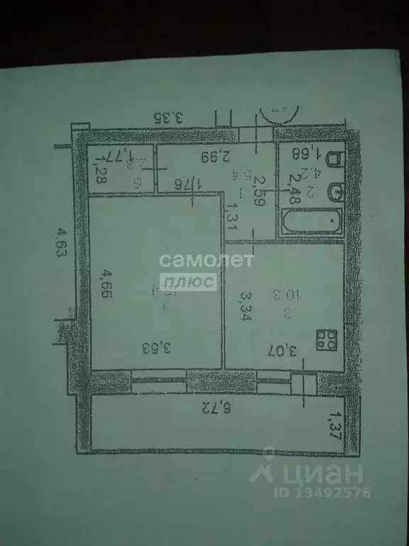 1-к кв. Марий Эл, Йошкар-Ола Советская ул., 142 (36.8 м) - Фото 2