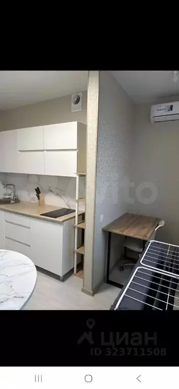 Студия Белгородская область, Белгород ул. Каштановая, 18 (28.0 м) - Фото 2