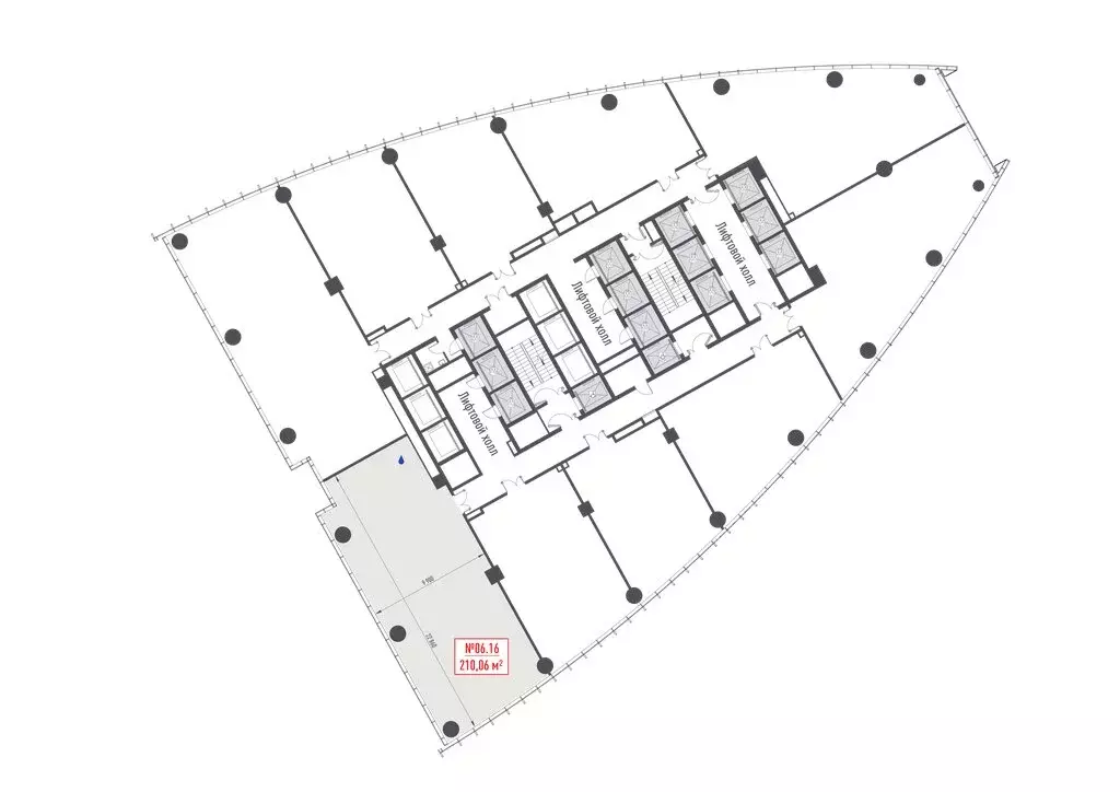 Офис (210.06 м) - Фото 2