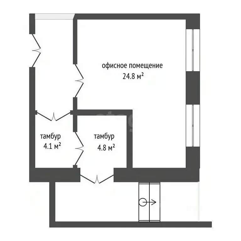 Помещение свободного назначения в Ямало-Ненецкий АО, Новый Уренгой ... - Фото 2