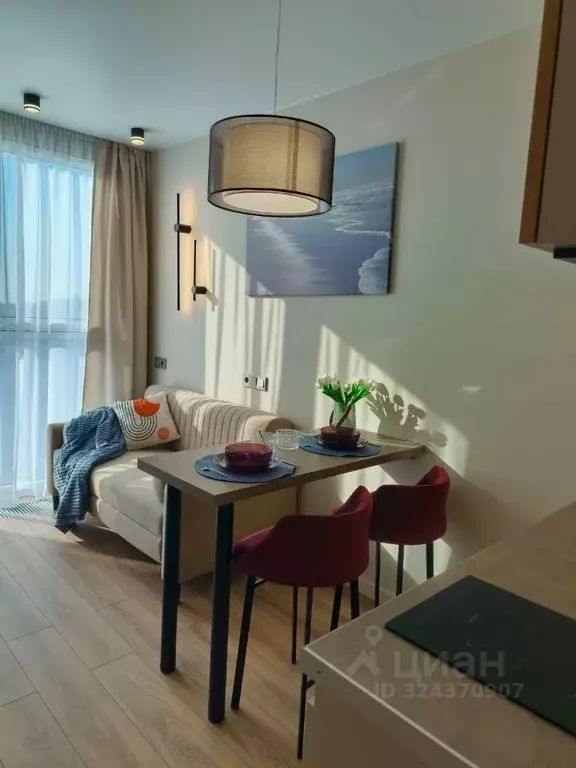 Студия Краснодарский край, Сочи Бытха мкр, ул. Ясногорская, 16/6к5 ... - Фото 1