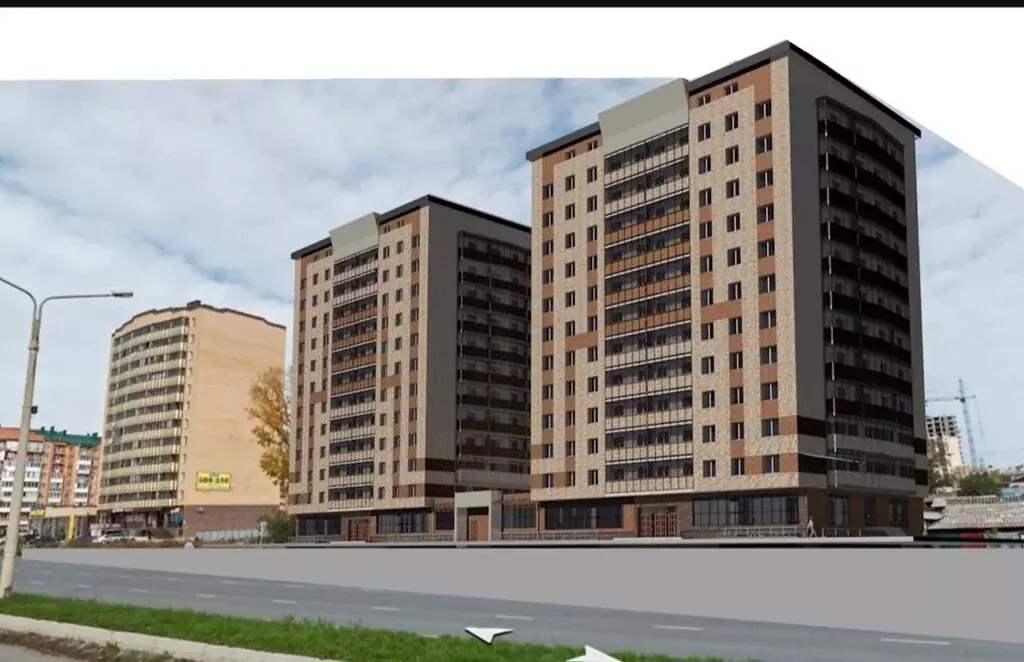 2-комнатная квартира: Абакан, улица Некрасова, 16/1 (54 м) - Фото 1