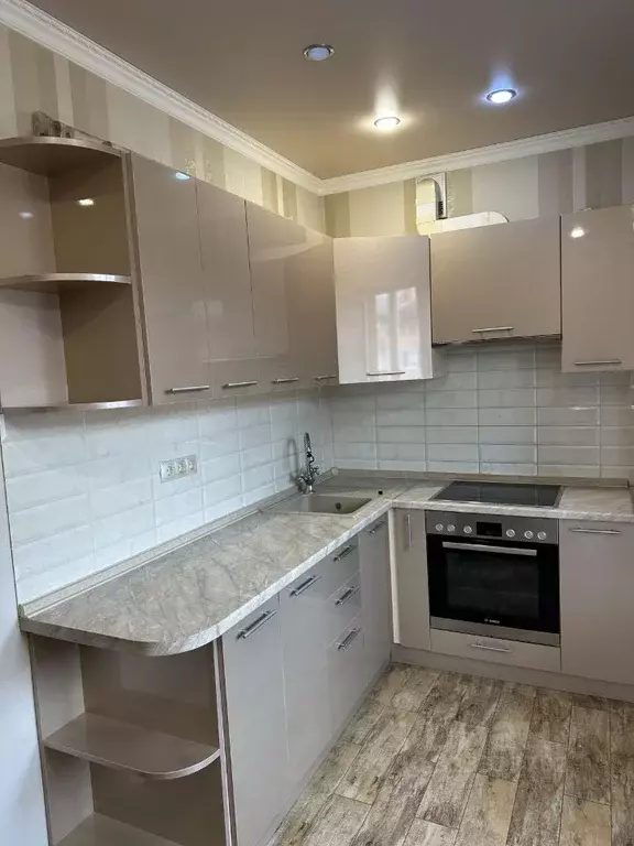 1-к кв. Краснодарский край, Краснодар Музыкальный мкр, ул. Имени ... - Фото 1