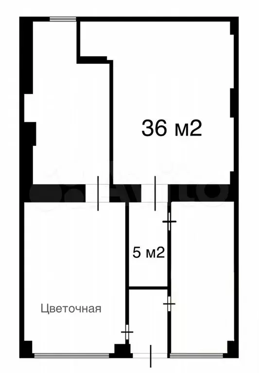 Снять торговое помещение в аренду, 41 м2 - Фото 0