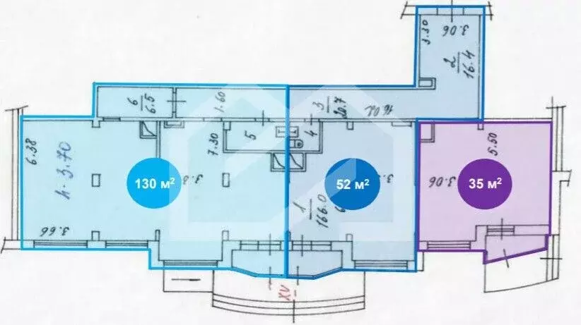 Торговая площадь в Москва проезд Чечерский, 56к1 (140 м) - Фото 2