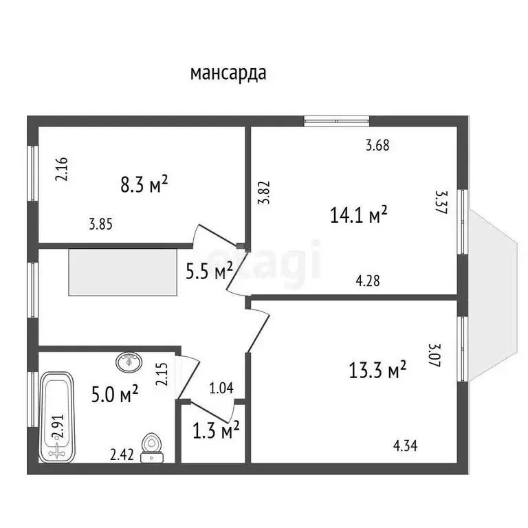 Дом в Сестрорецк, СНТ Разлив, 18-я дорожка (109 м) - Фото 2