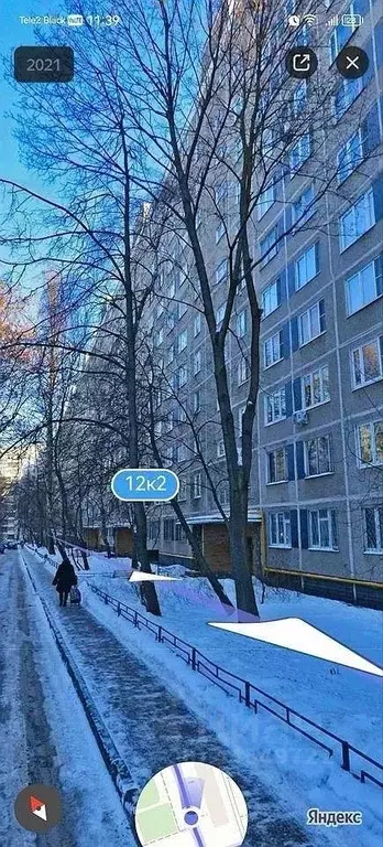 1-к кв. Москва Сумской проезд, 12К2 (33.0 м) - Фото 0