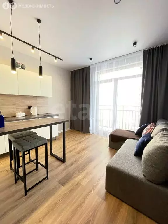 Квартира-студия: Тюмень, Краснооктябрьская улица, 16 (20.1 м) - Фото 1