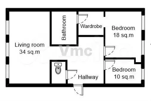 3-к. квартира, 93 м, 6/6 эт. - Фото 0