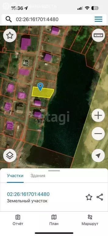 Участок в Иглинский район, Акбердинский сельсовет, деревня Блохино (6 ... - Фото 1