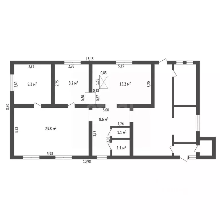 Дом в Амурская область, Благовещенск 5-я Стройка мкр, ул. Песчаная, 8 ... - Фото 2