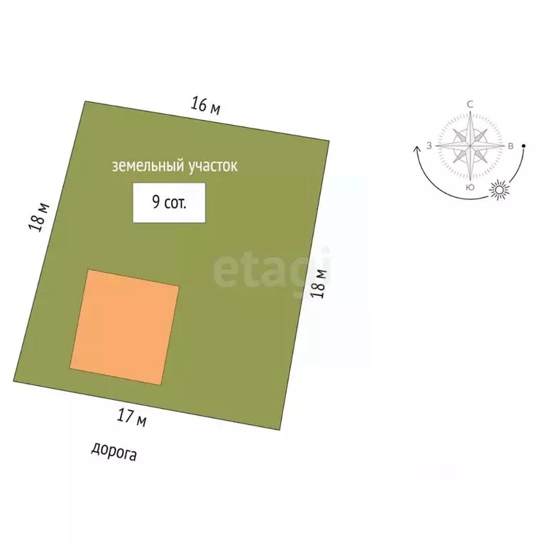 Дом в Хабаровский край, Хабаровский район, с. Мирное  (39 м) - Фото 2