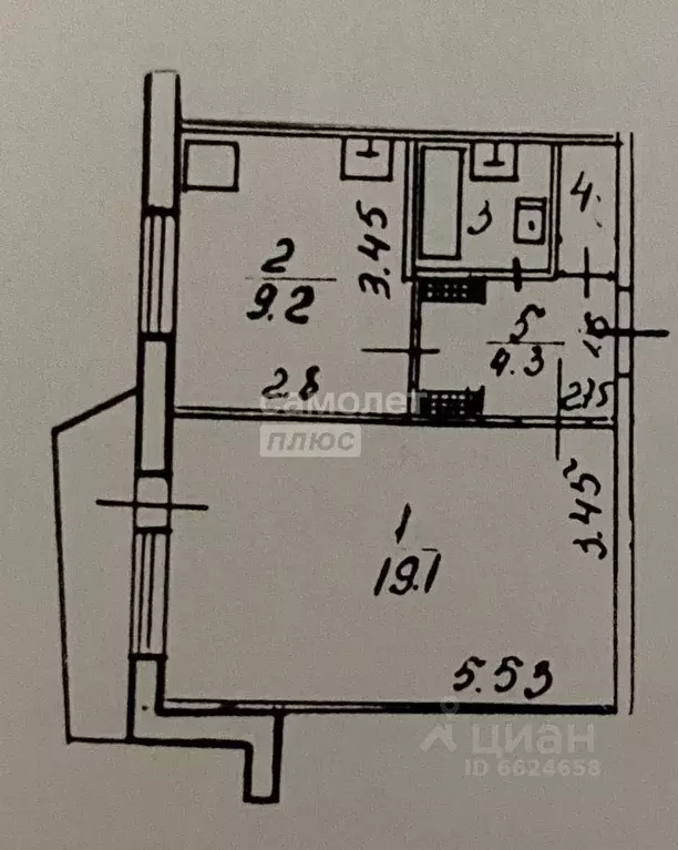1-к кв. Краснодарский край, Новороссийск ул. Героев Десантников, 69 ... - Фото 2
