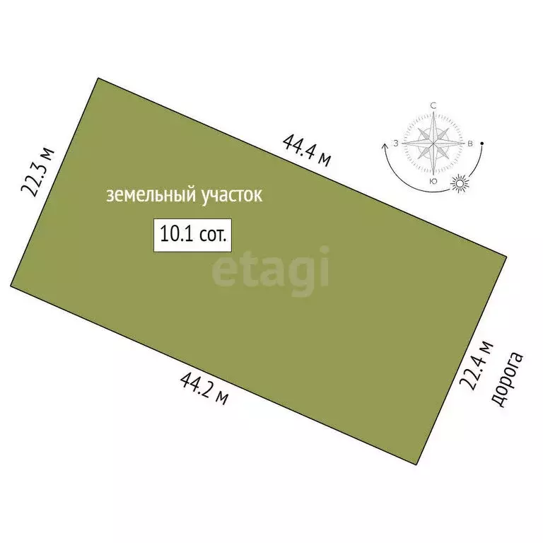 Участок в Тюмень, микрорайон Верхний Бор (10.08 м) - Фото 0