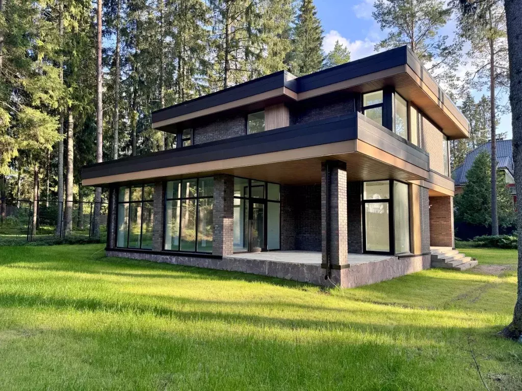 Коттедж в Ленинградская область, Выборгский район, Первомайское с/пос, ... - Фото 1