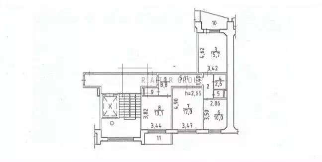 3-к кв. Новосибирская область, Новосибирск Родники мкр, ул. ... - Фото 1