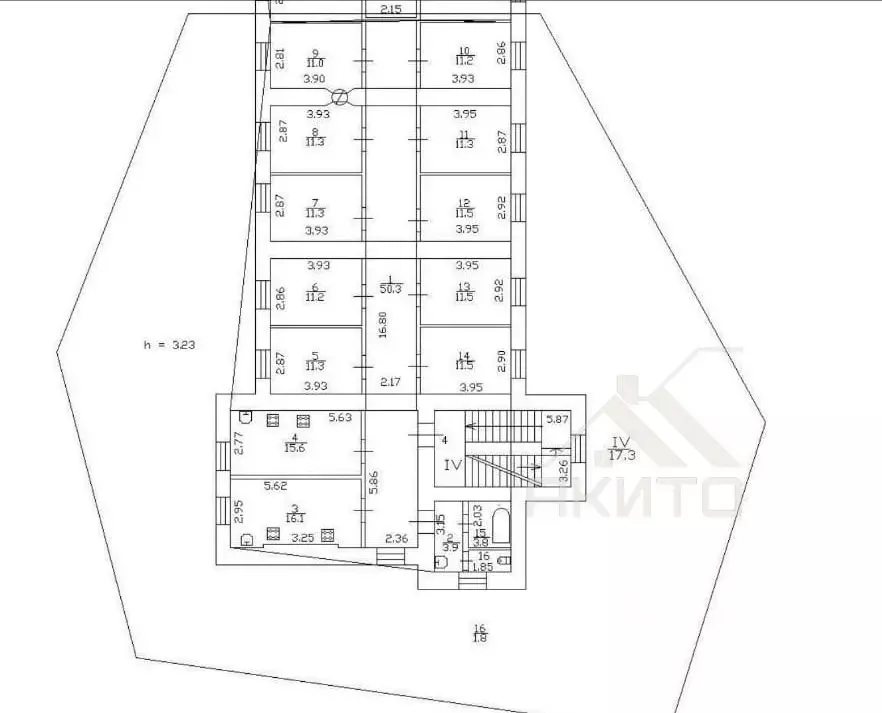 Комната Санкт-Петербург Офицерский пер., 8б (11.5 м) - Фото 1