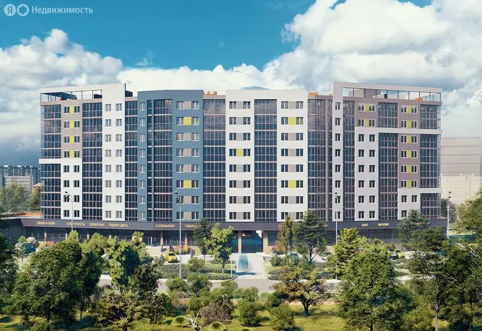 1-комнатная квартира: Калининград, улица Аллея Смелых, 204к1 (38 м) - Фото 2