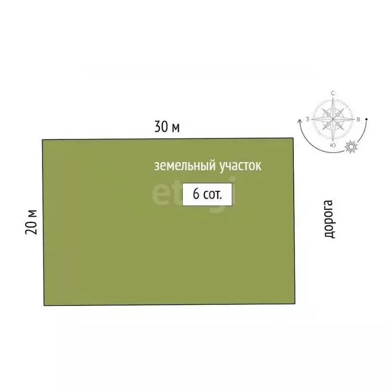 Участок в Крым, Симферопольский район, Николаевка пгт  (6.0 сот.) - Фото 2