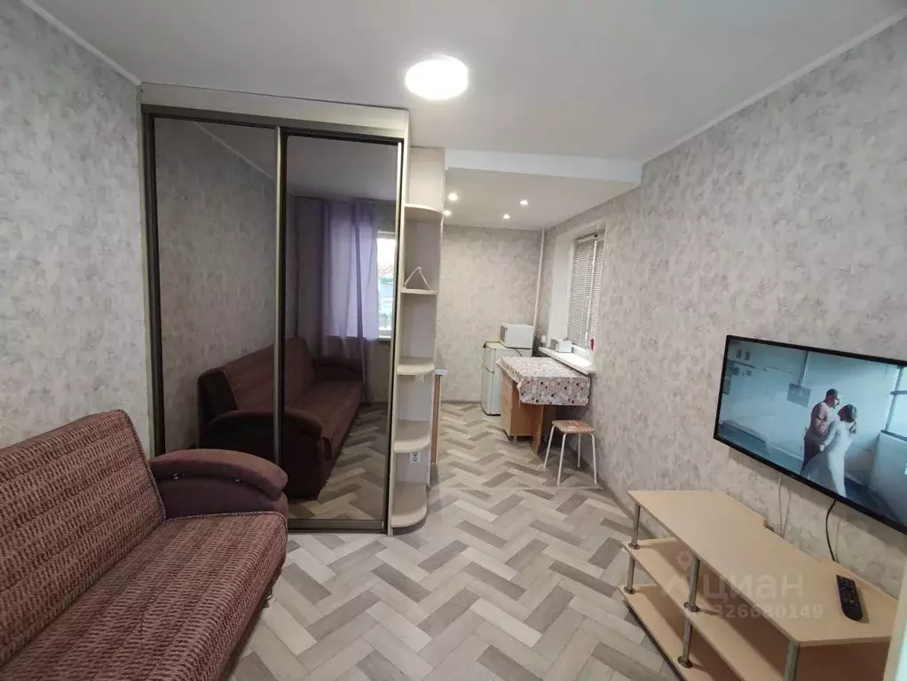 Студия Красноярский край, Красноярск Зеленая Роща мкр, ул. Тельмана, ... - Фото 1