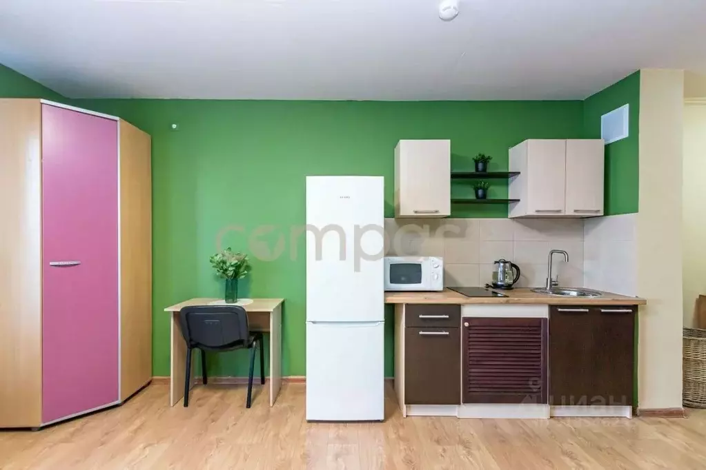 Студия Тюменская область, Тюмень Ставропольская ул., 160 (23.8 м) - Фото 0
