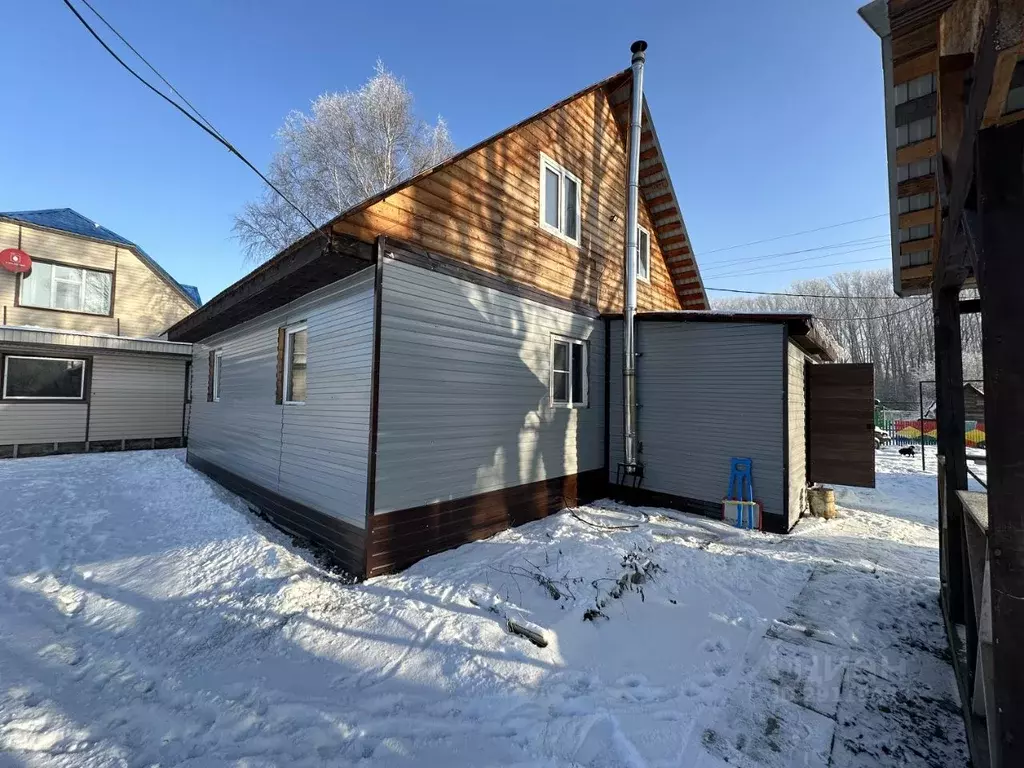 Дом в Кемеровская область, Новокузнецк пос. Телеуты, пер. Мечта (98 м) - Фото 1