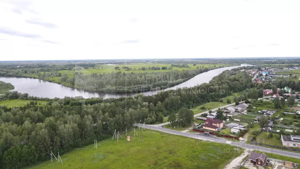 Участок в Тюменская область, Тюменский район, д. Криводанова  (10.0 ... - Фото 1