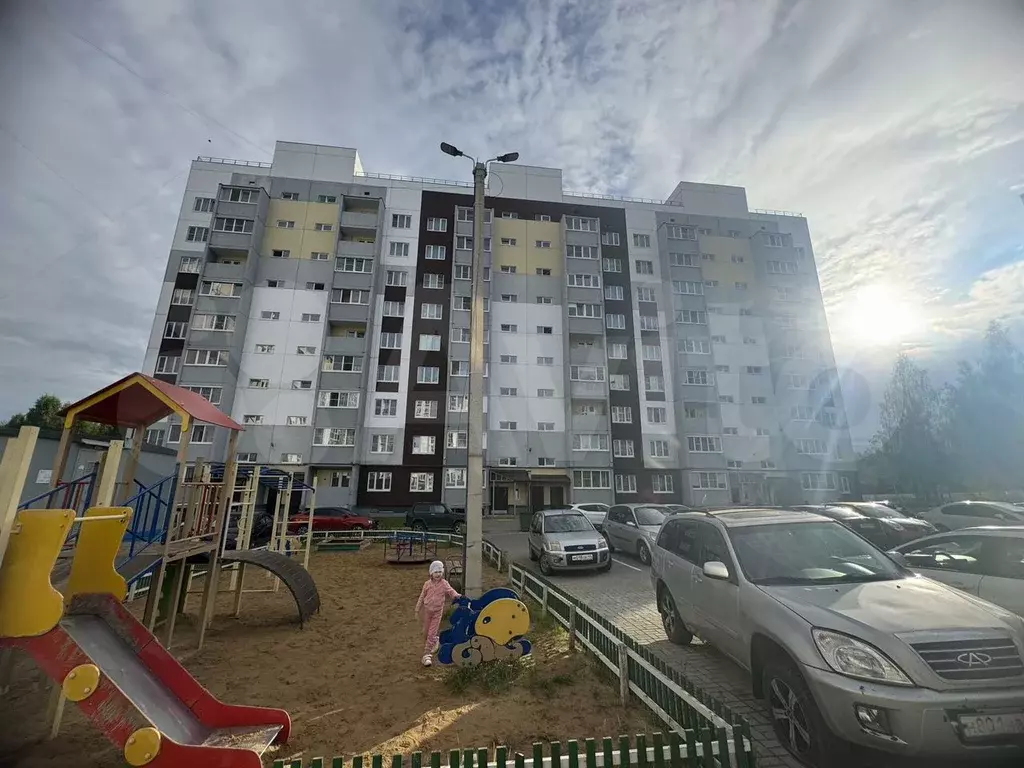 1-к. квартира, 37 м, 9/9 эт. - Фото 1