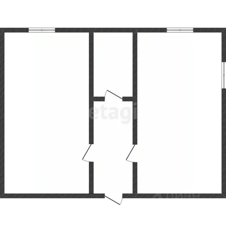 2-к кв. Краснодарский край, Горячий Ключ ул. Санаторная, 13 (42.0 м) - Фото 1