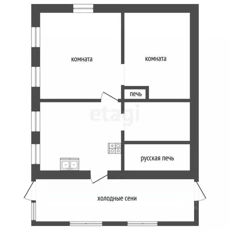 Дом в Калужская область, Барятинский район, Асмолово с/пос, с. Новое ... - Фото 2