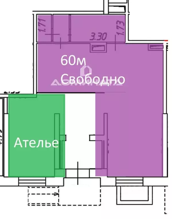 Помещение свободного назначения в Ленинградская область, Мурино ... - Фото 2