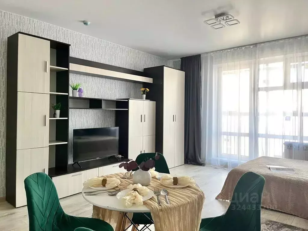 1-к кв. Красноярский край, Красноярск Аральская ул., 47 (31.0 м) - Фото 2