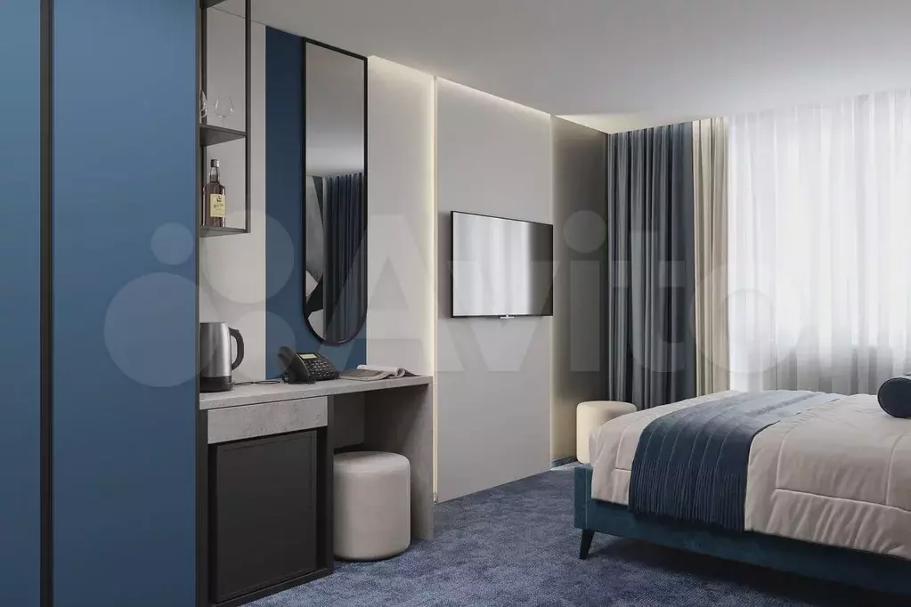 Апартаменты-студия, 19 м, 11/14 эт. - Фото 1