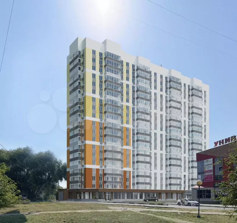 1-к. квартира, 42,1 м, 17/19 эт. - Фото 1