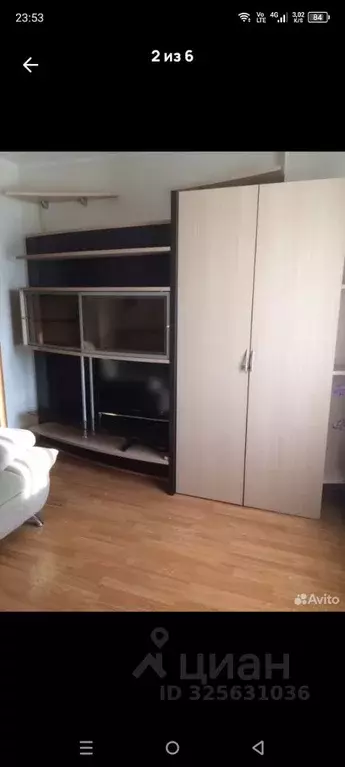 1-к кв. Нижегородская область, Нижний Новгород просп. Бусыгина, 49 ... - Фото 2