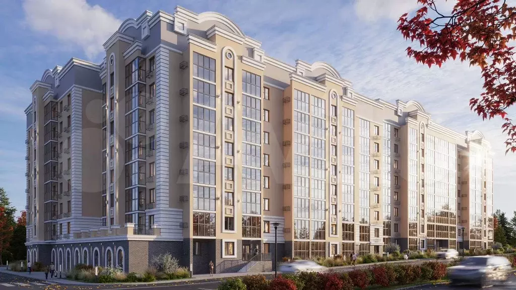 1-к. квартира, 36,8 м, 5/8 эт. - Фото 1