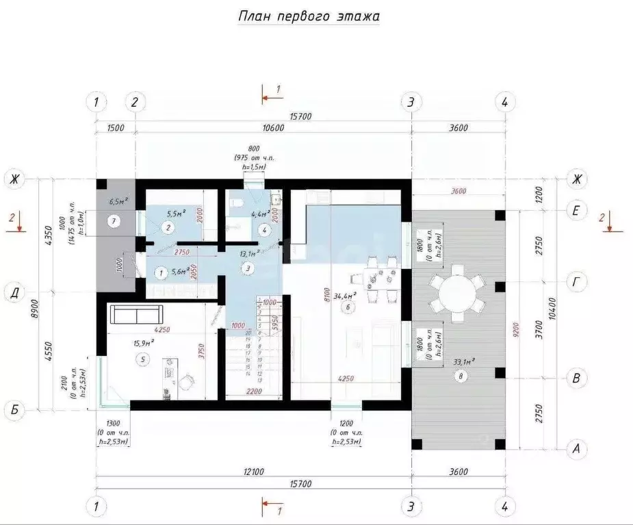 Дом в Московская область, Клин городской округ, Ели Эстейт эко-посёлок ... - Фото 2